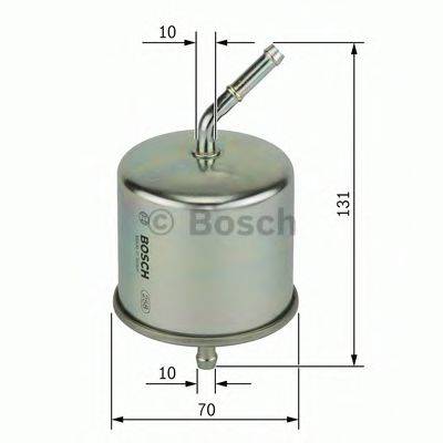 Паливний фільтр BOSCH 0 986 450 105