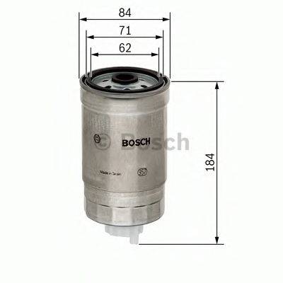 Паливний фільтр BOSCH 1 457 434 187