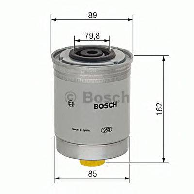 Паливний фільтр BOSCH 1 457 434 408