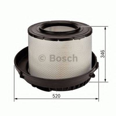 Повітряний фільтр BOSCH F 026 400 088