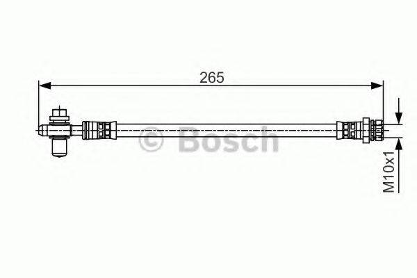 Гальмівний шланг BOSCH 1 987 481 518