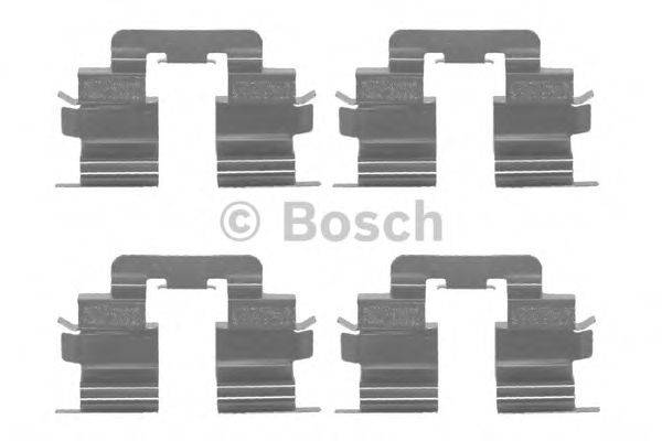 Комплектуючі, колодки дискового гальма BOSCH 1 987 474 370