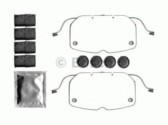 Комплектуючі, колодки дискового гальма BOSCH 1 987 474 740