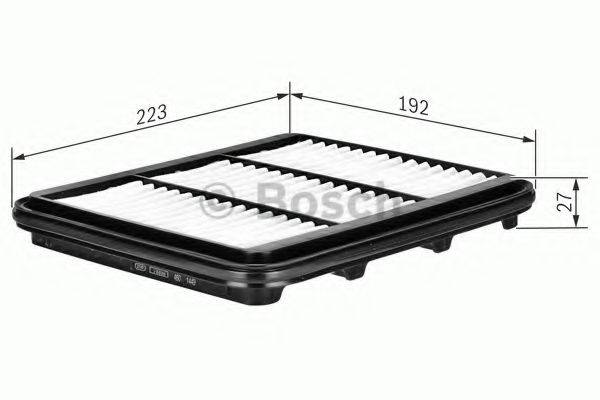 Повітряний фільтр BOSCH F 026 400 167