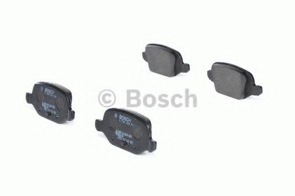 Комплект гальмівних колодок, дискове гальмо BOSCH 0 986 424 756