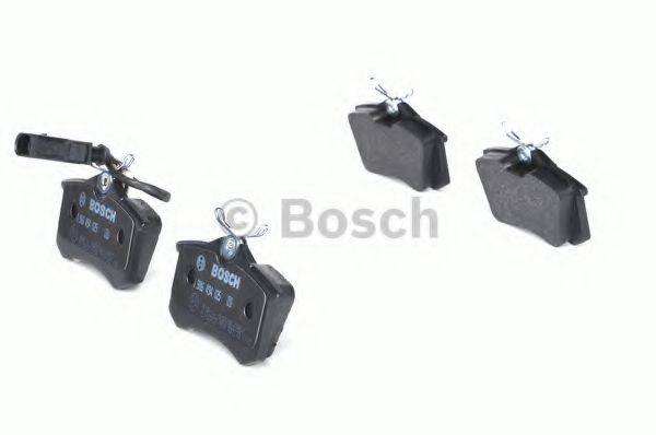 Комплект гальмівних колодок, дискове гальмо BOSCH 0 986 494 025