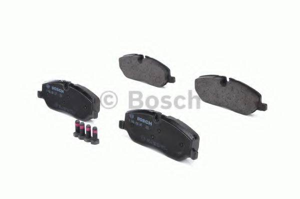 Комплект гальмівних колодок, дискове гальмо BOSCH 0 986 494 147