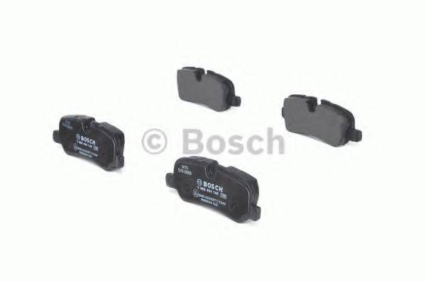 Комплект гальмівних колодок, дискове гальмо BOSCH 0 986 494 148