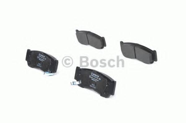 Комплект гальмівних колодок, дискове гальмо BOSCH 0 986 494 230