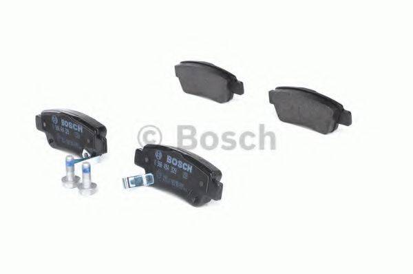 Комплект гальмівних колодок, дискове гальмо BOSCH 0 986 494 329