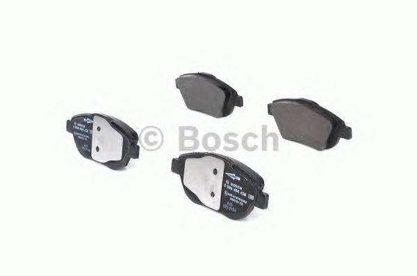 Комплект гальмівних колодок, дискове гальмо BOSCH 0 986 494 438