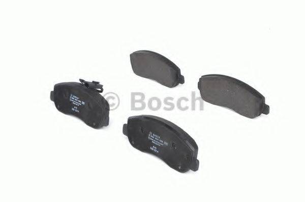 Комплект гальмівних колодок, дискове гальмо BOSCH 0 986 494 498