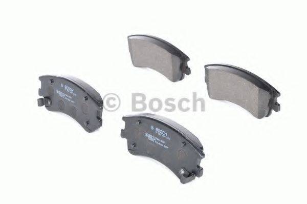 Комплект гальмівних колодок, дискове гальмо BOSCH 0 986 494 079