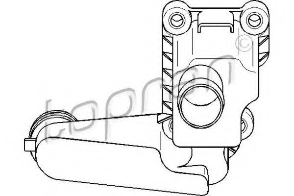 Клапан, відведення повітря з картера TOPRAN 111 357