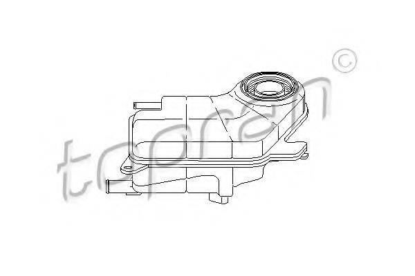Компенсаційний бак, що охолоджує рідину TOPRAN 109 343