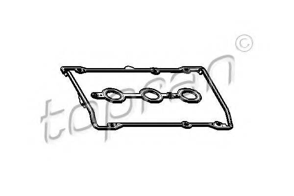 Комплект прокладок, кришка головки циліндра TOPRAN 109 437