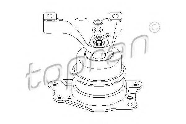 Підвіска, двигун TOPRAN 111 902