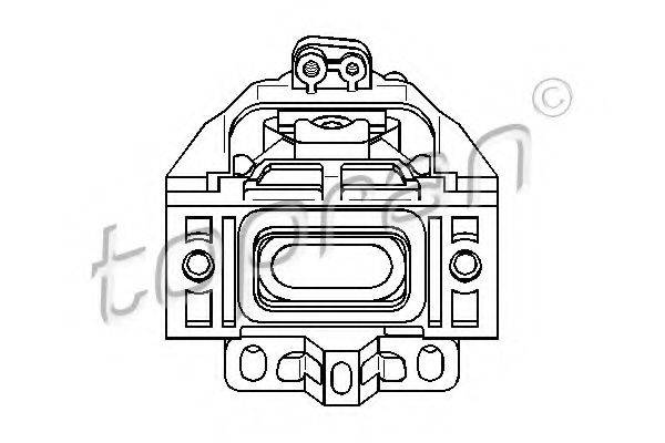 Підвіска, двигун TOPRAN 107 979