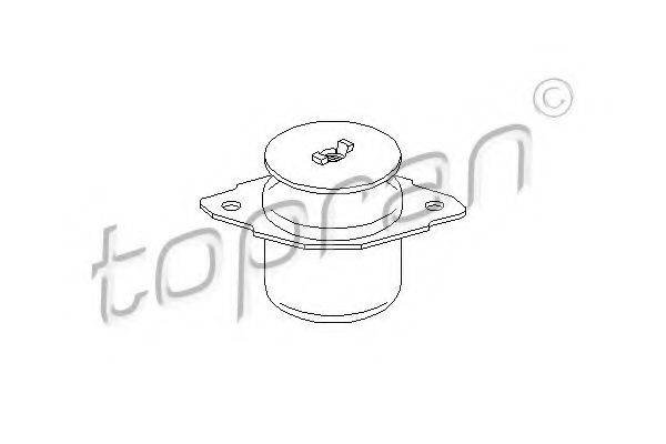 Підвіска, двигун TOPRAN 103 582
