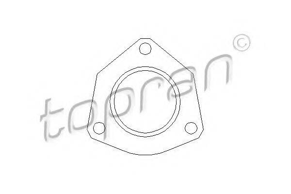 Прокладка, труба вихлопного газу TOPRAN 108 141