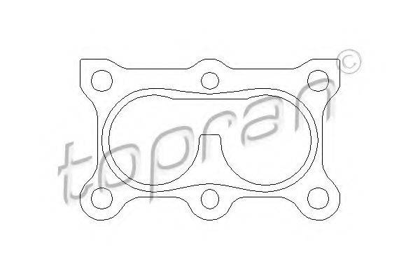 Прокладка, труба вихлопного газу TOPRAN 111 594