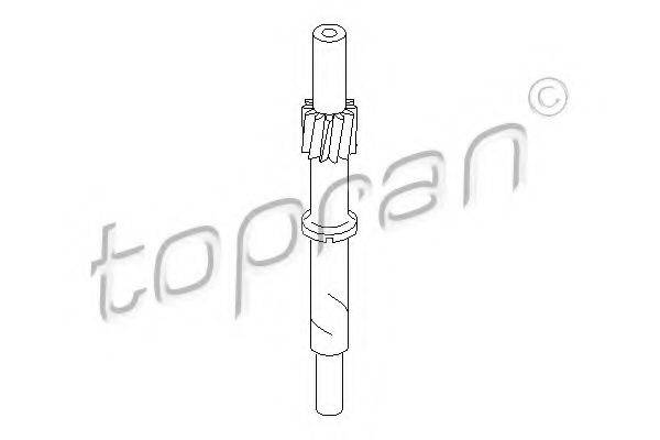 Трос спідометра TOPRAN 107 401