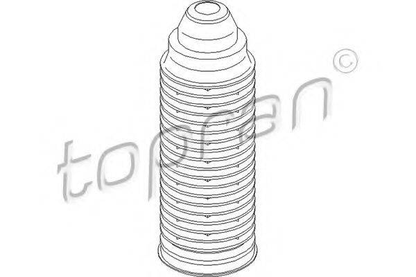 Захисний ковпак / пильник, амортизатор TOPRAN 103 043
