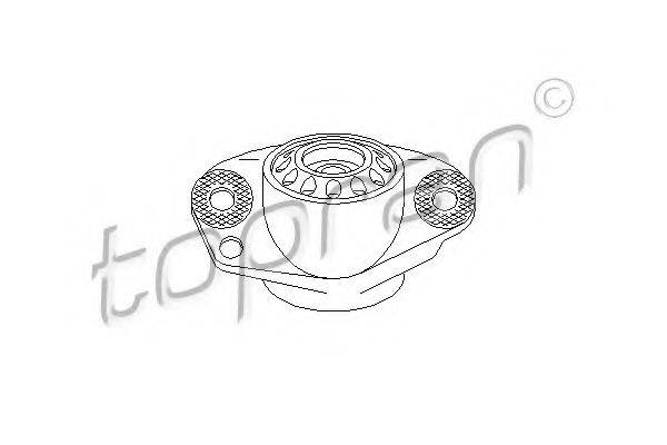 Опора стійки амортизатора TOPRAN 108 242