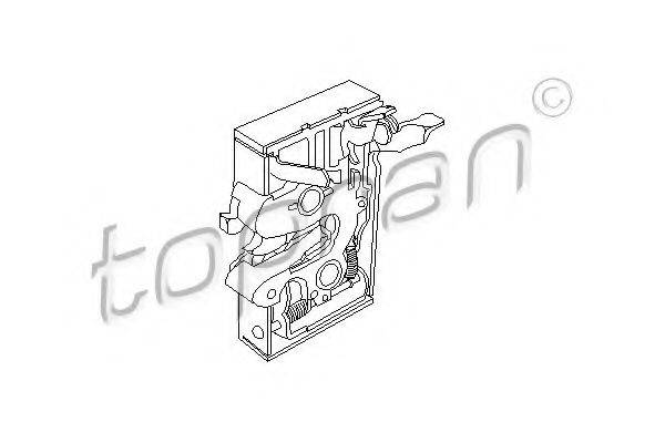 Замок двері TOPRAN 103 430