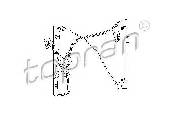 Підйомний пристрій для вікон TOPRAN 111 256