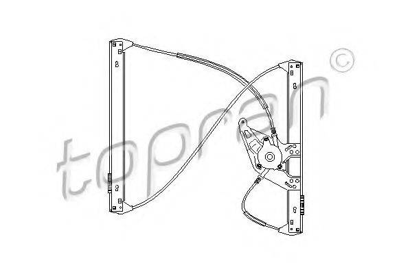 Підйомний пристрій для вікон TOPRAN 110 451
