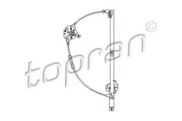 Підйомний пристрій для вікон TOPRAN 111 718
