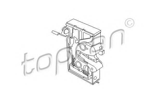 Замок двері TOPRAN 103 433