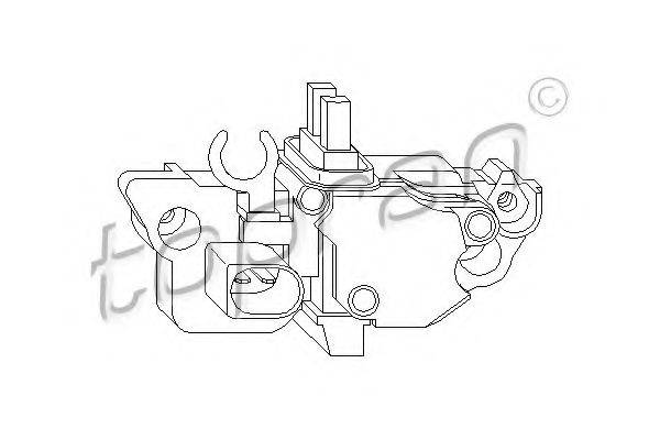 Регулятор генератора TOPRAN 109 917