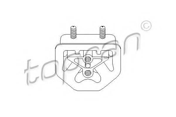 Підвіска, двигун TOPRAN 201 375