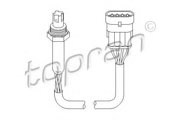 Лямбда-зонд TOPRAN 201 756