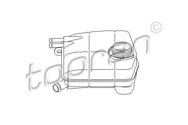 Компенсаційний бак, що охолоджує рідину TOPRAN 302 296