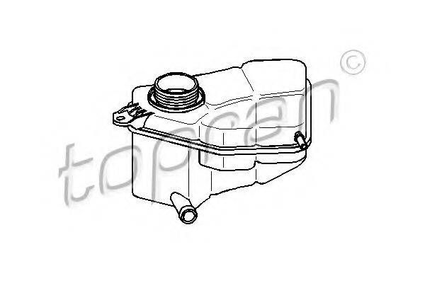 Компенсаційний бак, що охолоджує рідину TOPRAN 302 295