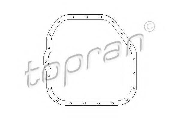 Прокладка, масляний піддон TOPRAN 401 223