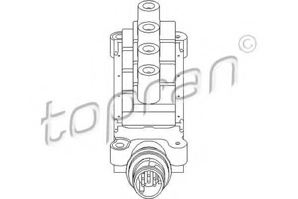 Котушка запалювання TOPRAN 500 957