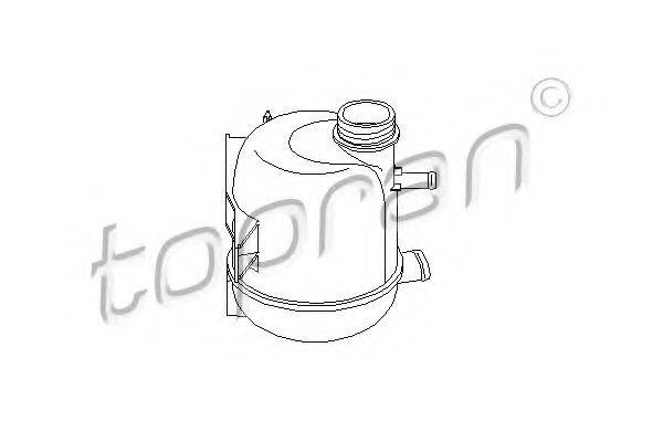 Компенсаційний бак, що охолоджує рідину TOPRAN 700 339