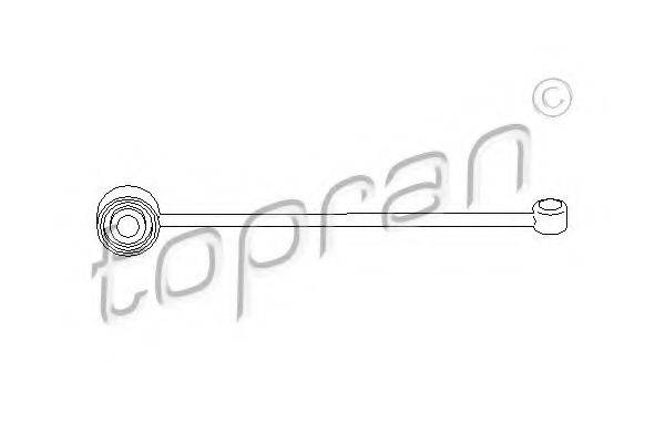Шток вилки перемикання передач TOPRAN 721 261