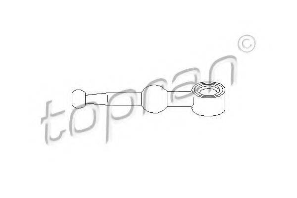 Шток вилки перемикання передач TOPRAN 700 672