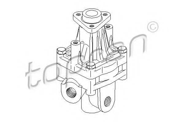 Гідравлічний насос, кермо TOPRAN 113 536