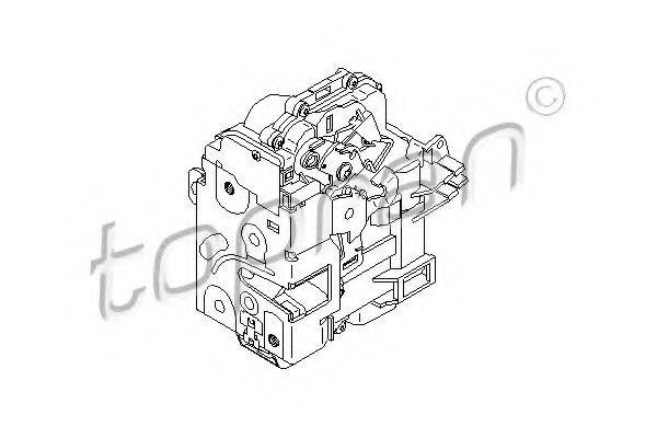 Замок двері TOPRAN 113 509