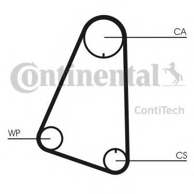 Ремінь ГРМ CONTITECH CT633