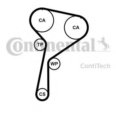 Ремінь ГРМ CONTITECH CT1184