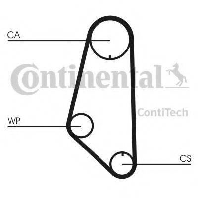 Ремінь ГРМ CONTITECH CT732