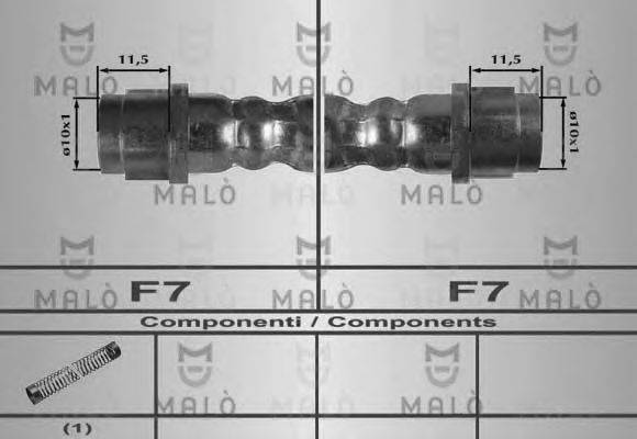 Гальмівний шланг MALO 80170