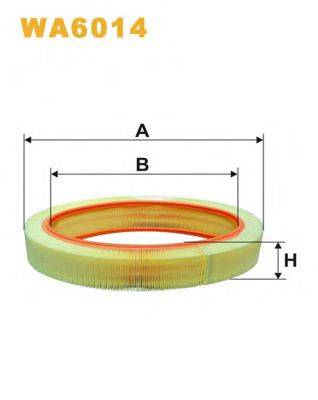 Повітряний фільтр WIX FILTERS WA6014